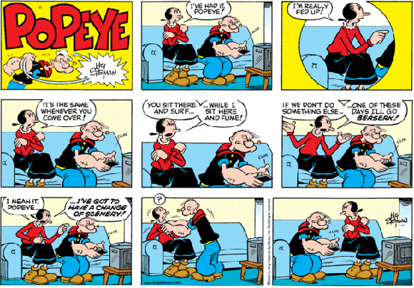 Olive Oyl Feet